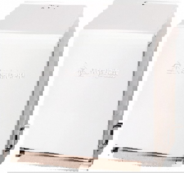 Universal Crank Paper Towel Dispenser, White